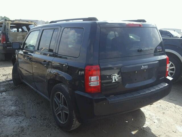 1J4FT28A49D102699 - 2009 JEEP PATRIOT SP BLACK photo 3