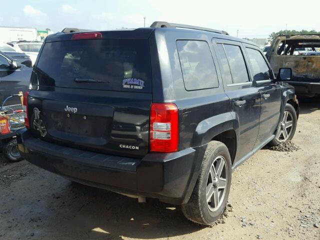 1J4FT28A49D102699 - 2009 JEEP PATRIOT SP BLACK photo 4