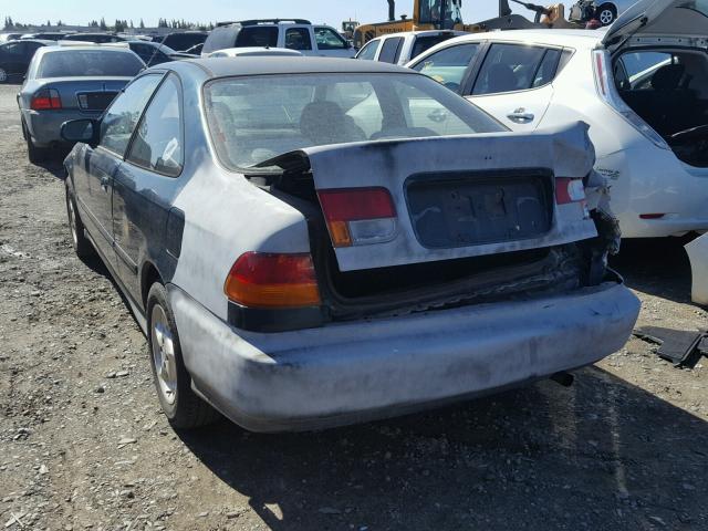 1HGEJ8243WL040051 - 1998 HONDA CIVIC EX მწვანე ფოტო 3