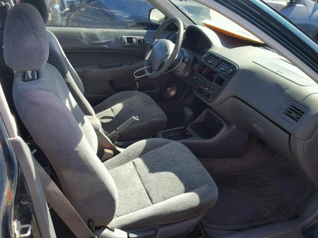 1HGEJ8243WL040051 - 1998 HONDA CIVIC EX მწვანე ფოტო 5