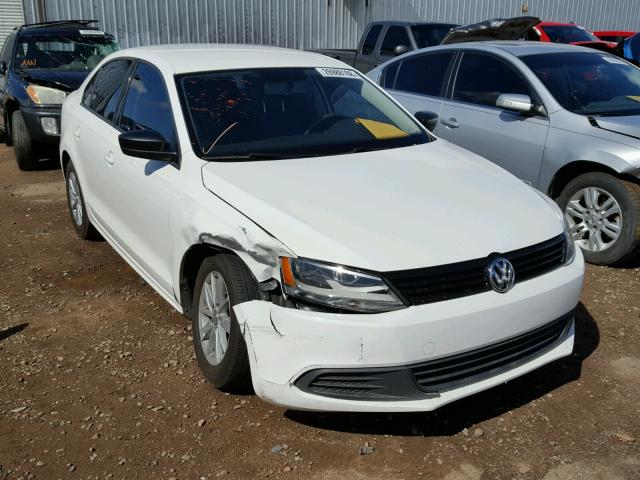 3VW2K7AJ7DM208699 - 2013 VOLKSWAGEN JETTA BASE 白色 照片 1