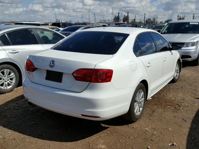 3VW2K7AJ7DM208699 - 2013 VOLKSWAGEN JETTA BASE 白色 照片 4