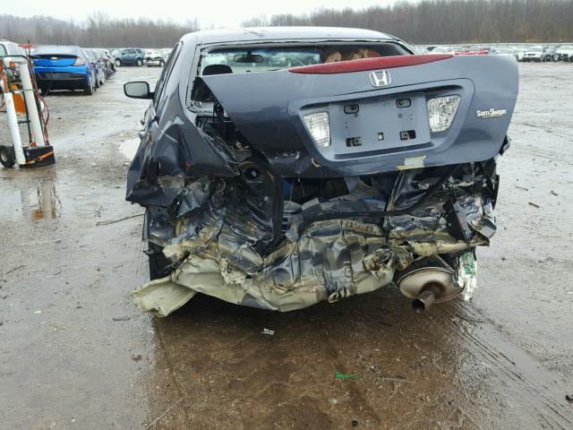 3HGCM56466G705657 - 2006 HONDA ACCORD LX BLUE photo 9