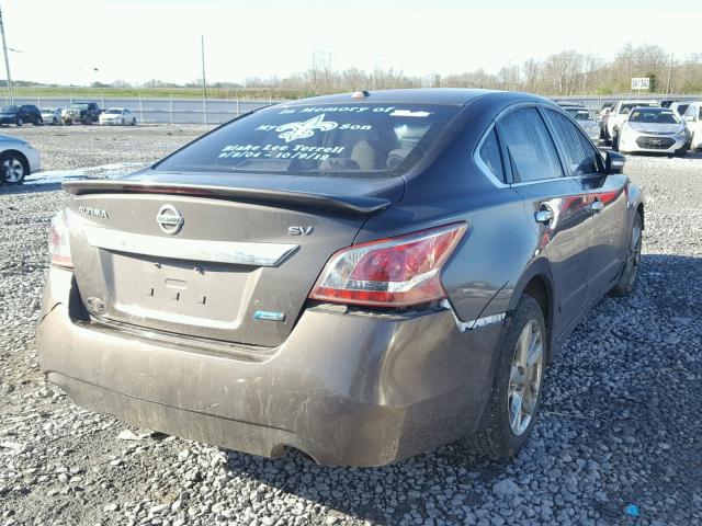 1N4AL3AP3DN463497 - 2013 NISSAN ALTIMA 2.5 GRAY photo 4