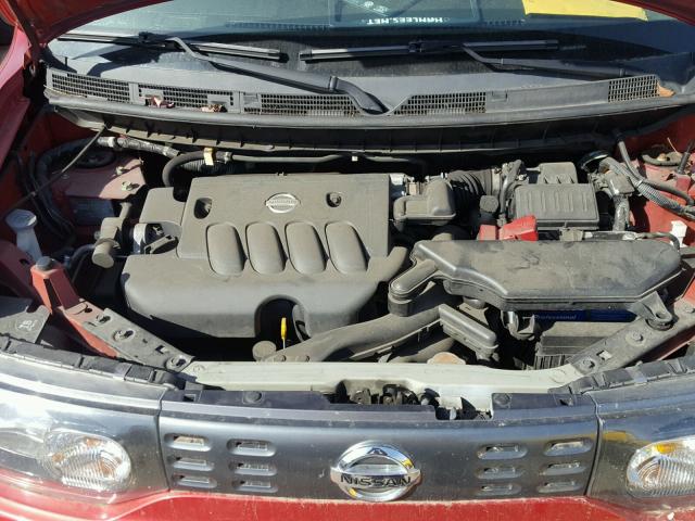 JN8AZ2KR4BT209054 - 2011 NISSAN CUBE BASE RED photo 7