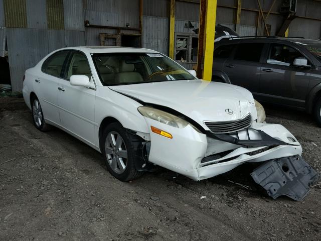 JTHBA30G855084470 - 2005 LEXUS ES 330 WHITE photo 1