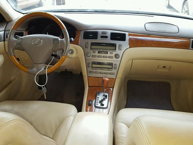 JTHBA30G855084470 - 2005 LEXUS ES 330 WHITE photo 9