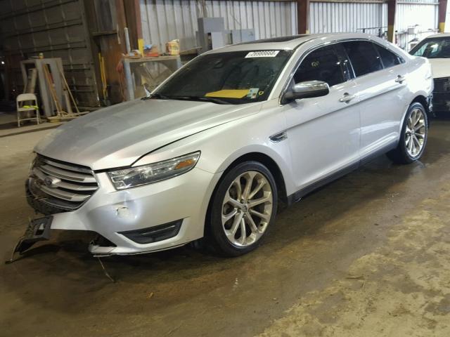 1FAHP2F82EG105148 - 2014 FORD TAURUS LIM SILVER photo 2