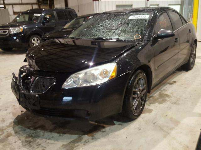 1G2ZG558464247641 - 2006 PONTIAC G6 SE1 BLACK photo 2