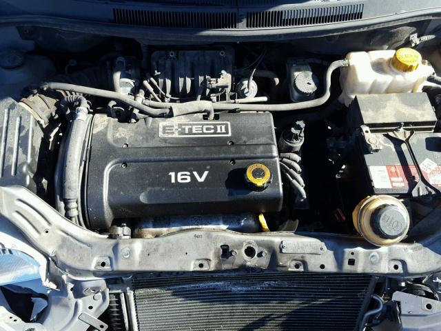 KL1TD56677B075620 - 2007 CHEVROLET AVEO BASE Boz foto 7