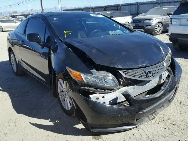 2HGFG3B82CH521443 - 2012 HONDA CIVIC EX BLACK photo 1