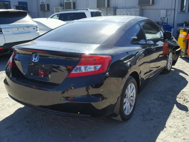 2HGFG3B82CH521443 - 2012 HONDA CIVIC EX შავი ფოტო 4