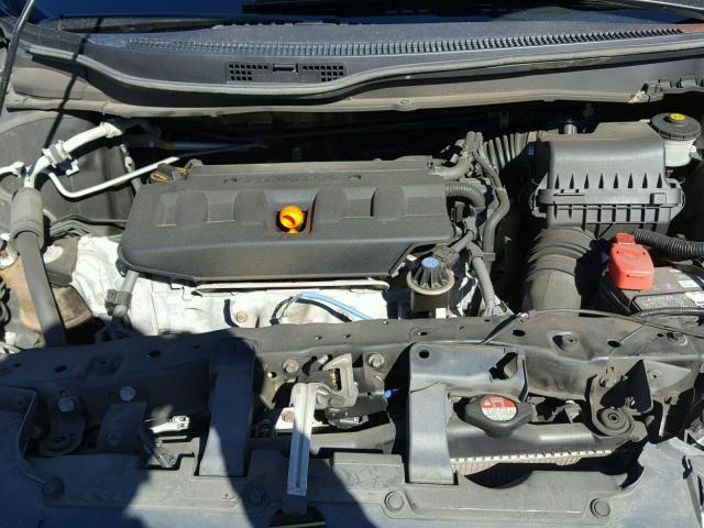 2HGFG3B82CH521443 - 2012 HONDA CIVIC EX შავი ფოტო 7