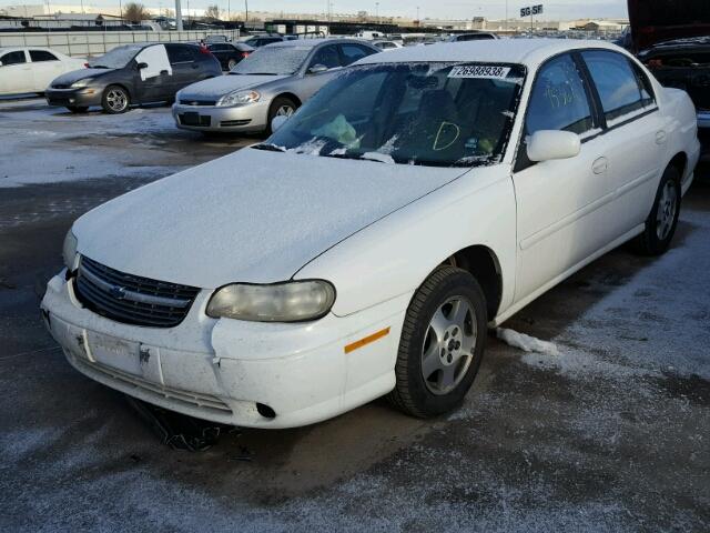 1G1NE52J33M534318 - 2003 CHEVROLET MALIBU LS WHITE photo 2