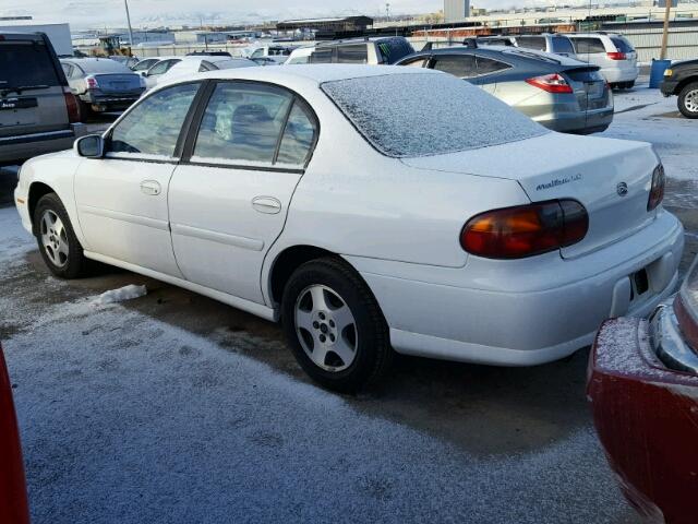 1G1NE52J33M534318 - 2003 CHEVROLET MALIBU LS WHITE photo 3