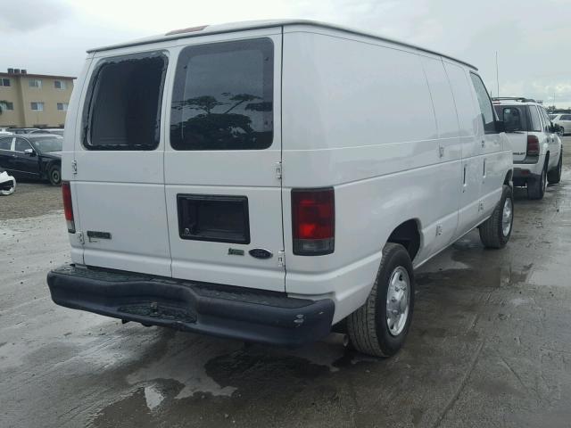 1FTNE1EW6ADA78402 - 2010 FORD ECONOLINE WHITE photo 4