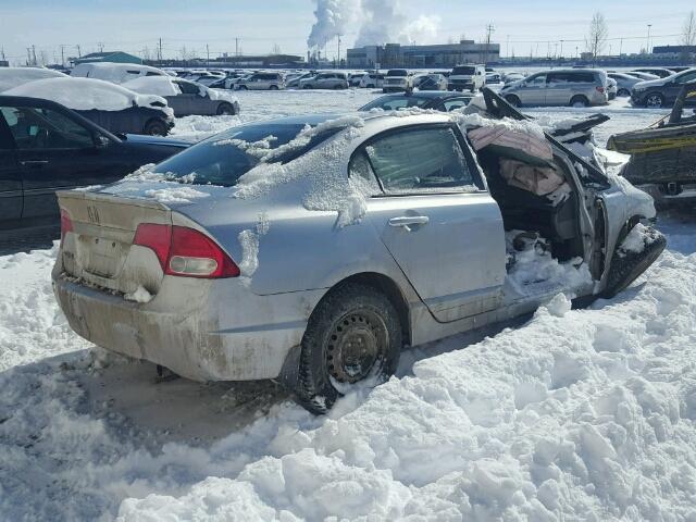 2HGFA15069H016686 - 2009 HONDA CIVIC EXL 灰色 照片 4