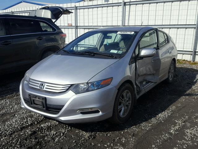 JHMZE2H72AS014962 - 2010 HONDA INSIGHT EX SILVER photo 2