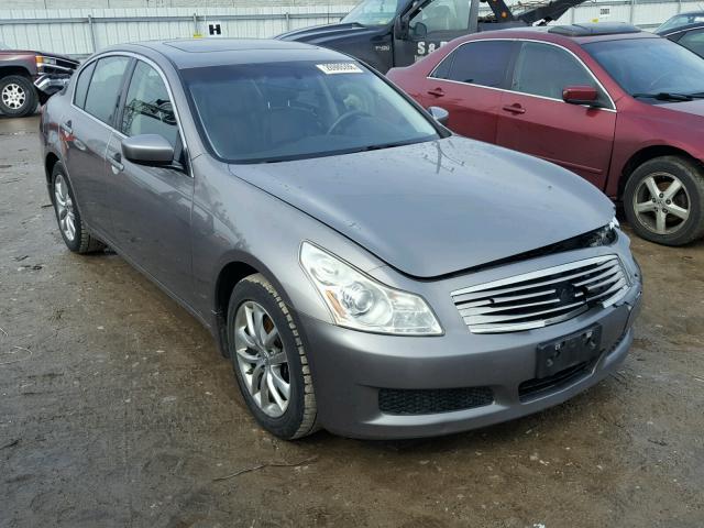 JNKCV61F09M052348 - 2009 INFINITI G37 GRAY photo 1