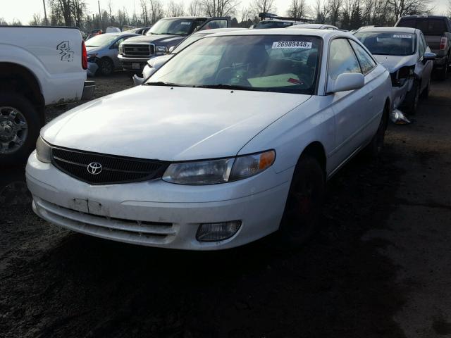 2T1CG22P5YC396281 - 2000 TOYOTA CAMRY SOLA WHITE photo 2