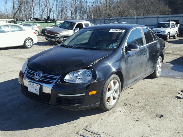 3VWBJ71KX7M052755 - 2007 VOLKSWAGEN JETTA 2.0T BLACK photo 2