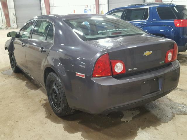 1G1ZA5EUXBF104095 - 2011 CHEVROLET MALIBU LS 紫色 照片 3