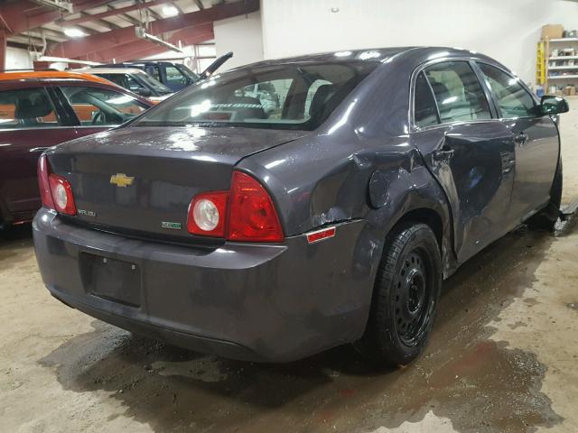 1G1ZA5EUXBF104095 - 2011 CHEVROLET MALIBU LS 紫色 照片 4