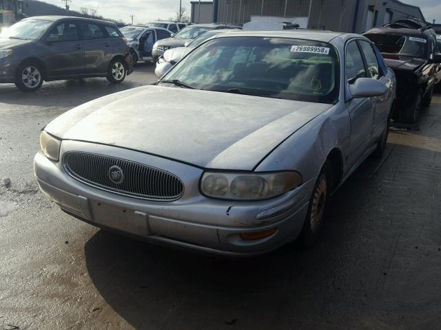 1G4HP54K6Y4280059 - 2000 BUICK LESABRE CU SILVER photo 2