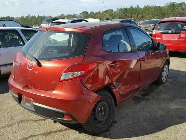 JM1DE1KY1E0187767 - 2014 MAZDA MAZDA2 SPO 红色 照片 4