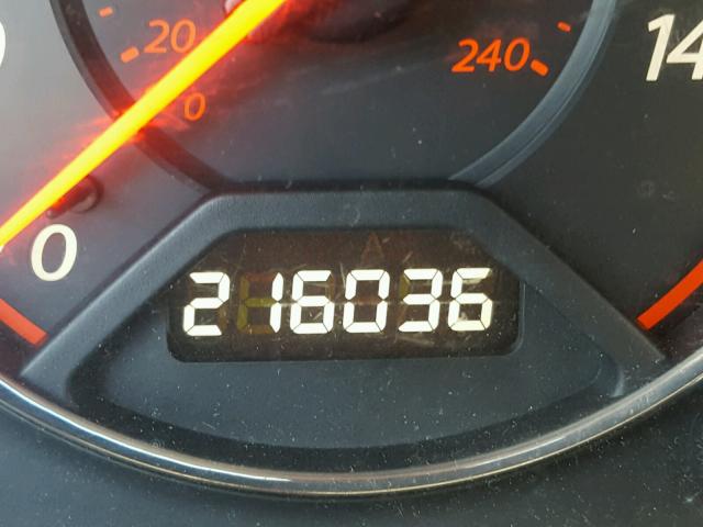 1HGEM22954L019456 - 2004 HONDA CIVIC EX შავი ფოტო 8