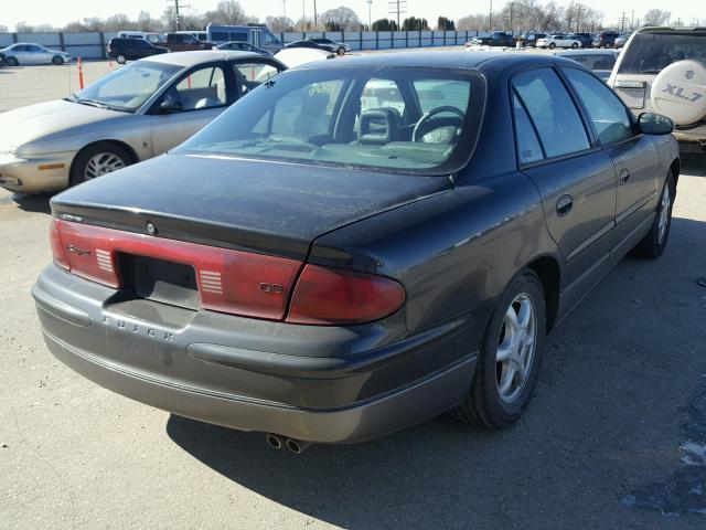 2G4WF551921257510 - 2002 BUICK REGAL GS GRAY photo 4