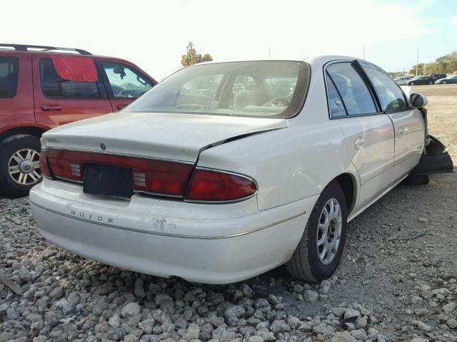 2G4WS52JX11321018 - 2001 BUICK CENTURY CU WHITE photo 4