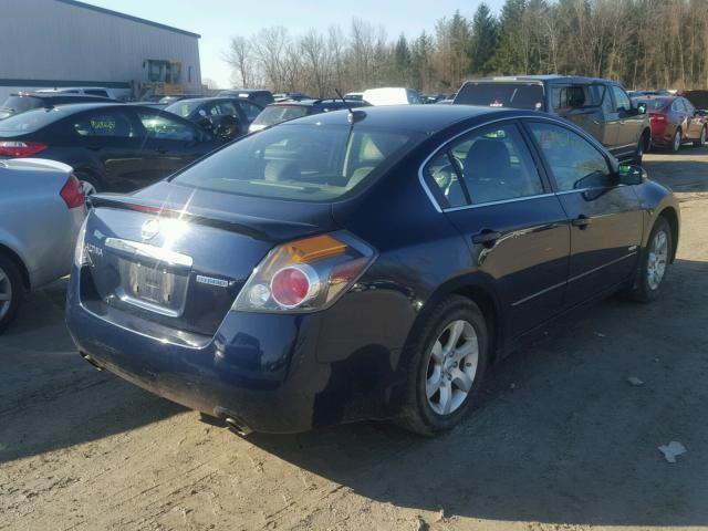 1N4CL21E58C210703 - 2008 NISSAN ALTIMA HYB BLUE photo 4