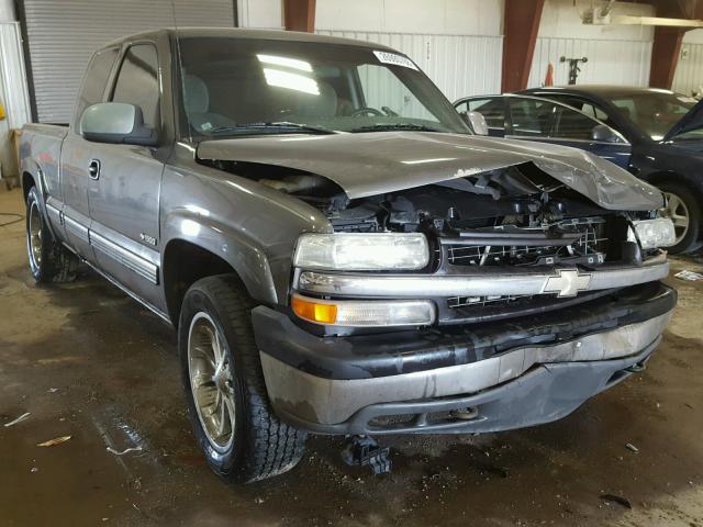 2GCEK19T8Y1129994 - 2000 CHEVROLET SILVERADO GRAY photo 1