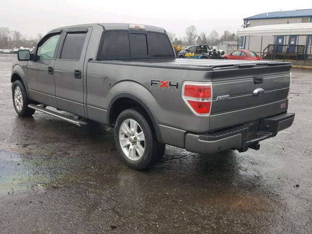 1FTPW14V39FA89002 - 2009 FORD F150 SUPER GRAY photo 3