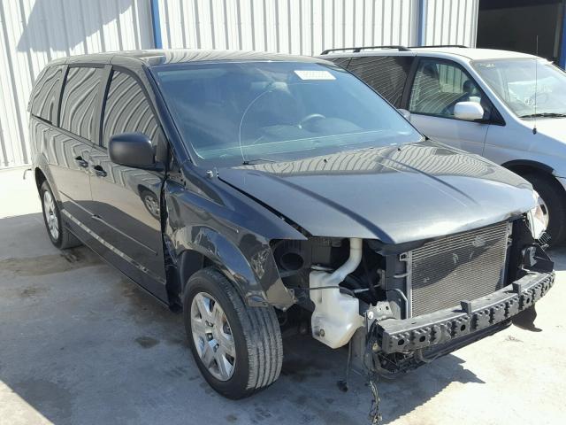 2D4RN4DG3BR731945 - 2011 DODGE GRAND CARA GRAY photo 1