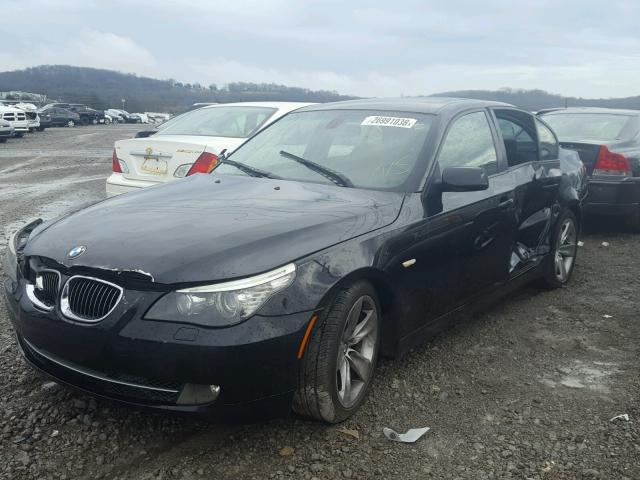 WBANU53598CT08872 - 2008 BMW 528 I BLACK photo 2