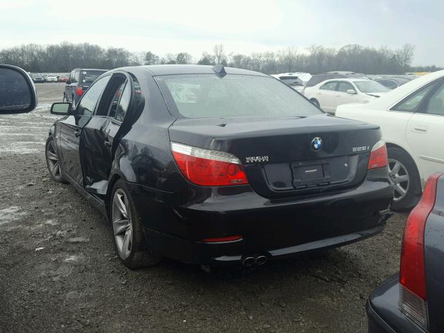 WBANU53598CT08872 - 2008 BMW 528 I BLACK photo 3