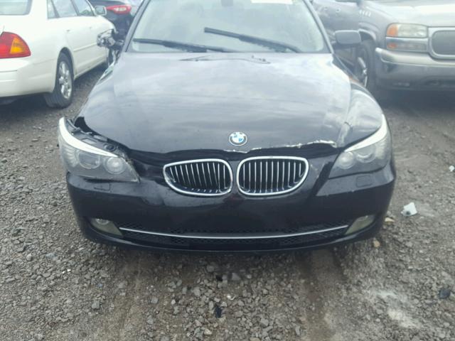 WBANU53598CT08872 - 2008 BMW 528 I BLACK photo 7