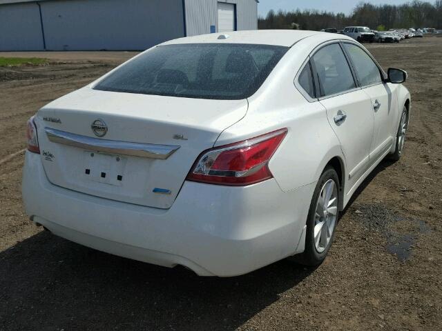 1N4AL3AP0DC283616 - 2013 NISSAN ALTIMA 2.5 WHITE photo 4