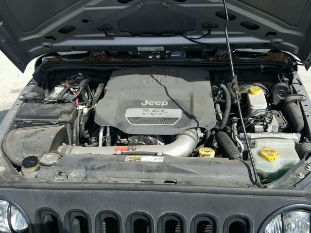 1C4AJWAG2DL639534 - 2013 JEEP WRANGLER S SILVER photo 7