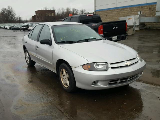 1G1JC52F447293398 - 2004 CHEVROLET CAVALIER SILVER photo 1