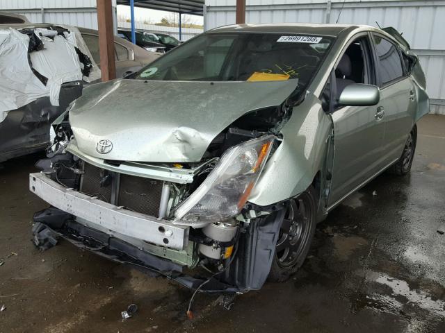 JTDKB20U777619780 - 2007 TOYOTA PRIUS GREEN photo 2