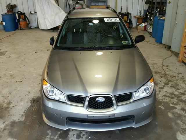 JF1GG61607H804607 - 2007 SUBARU IMPREZA 2. SILVER photo 9