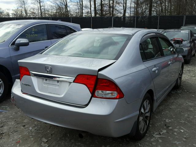 19XFA1F85AE043140 - 2010 HONDA CIVIC EX 银色 照片 4