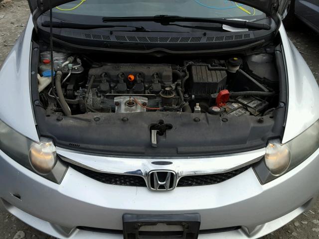 19XFA1F85AE043140 - 2010 HONDA CIVIC EX SILVER photo 7