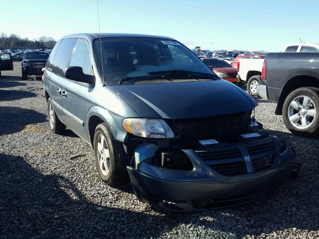 1D4GP45R77B196738 - 2007 DODGE CARAVAN SX GRAY photo 1