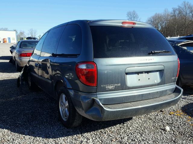 1D4GP45R77B196738 - 2007 DODGE CARAVAN SX GRAY photo 3