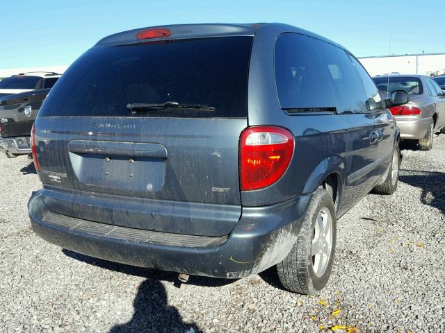 1D4GP45R77B196738 - 2007 DODGE CARAVAN SX GRAY photo 4