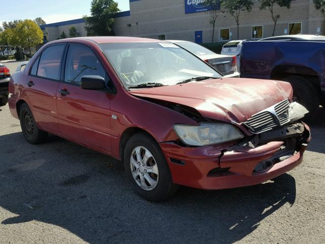 JA3AJ26E13U005168 - 2003 MITSUBISHI LANCER ES RED photo 1